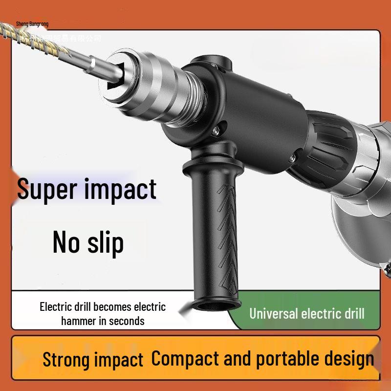 High-Power Lightweight Electric Hammer Drill for Concrete and Cement Walls