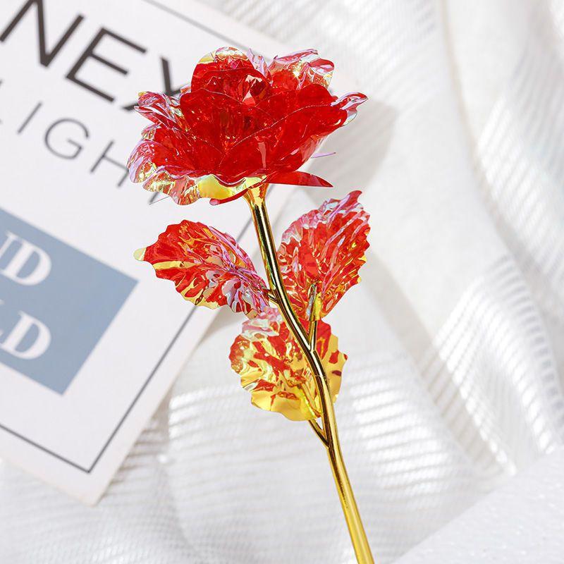 Sparkling Eternal Crystal Roses, Artificial Crystal Flowers, Realistic Rose Bouquet