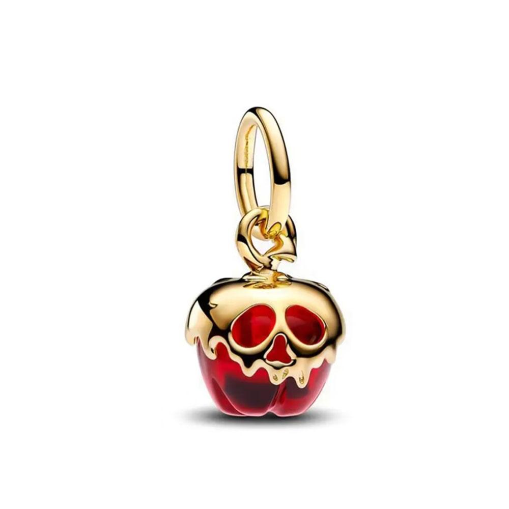 Red Apple Strawberry Beads. Lobster Cherry Pendant, Suitable For European Original Bracelet Diy Women'S Exquisite Jewelry