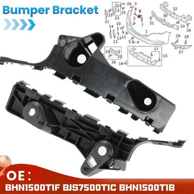 2 PEZZI Per Mazda 3 Berlina SV Sport 2014 2015 2016 2017 2018 BHN1500T1F Staffe di Supporto Stabilizzatrici Destra e Sinistra Paraurti Anteriore