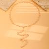 2025 New French Retro Pearl Long Chain Tassel Necklace Ladies Gentle Trend Elegant Holiday Accessories Y2K Simple Jewelry 80Cm
