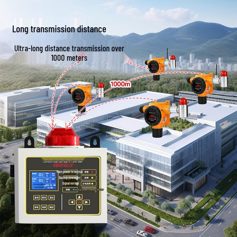 Industrial Flammable Gas Leak Detector for Natural and Liquefied Petroleum Gas