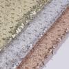 1 yard 3mm+ Bucată Lungă de Rolă Pânză cu Mărgele Pânză cu Paiete Pânză pentru Rochie de Mireasă Rochie de Scenă Broderie cu Paiete de Înaltă Calitate