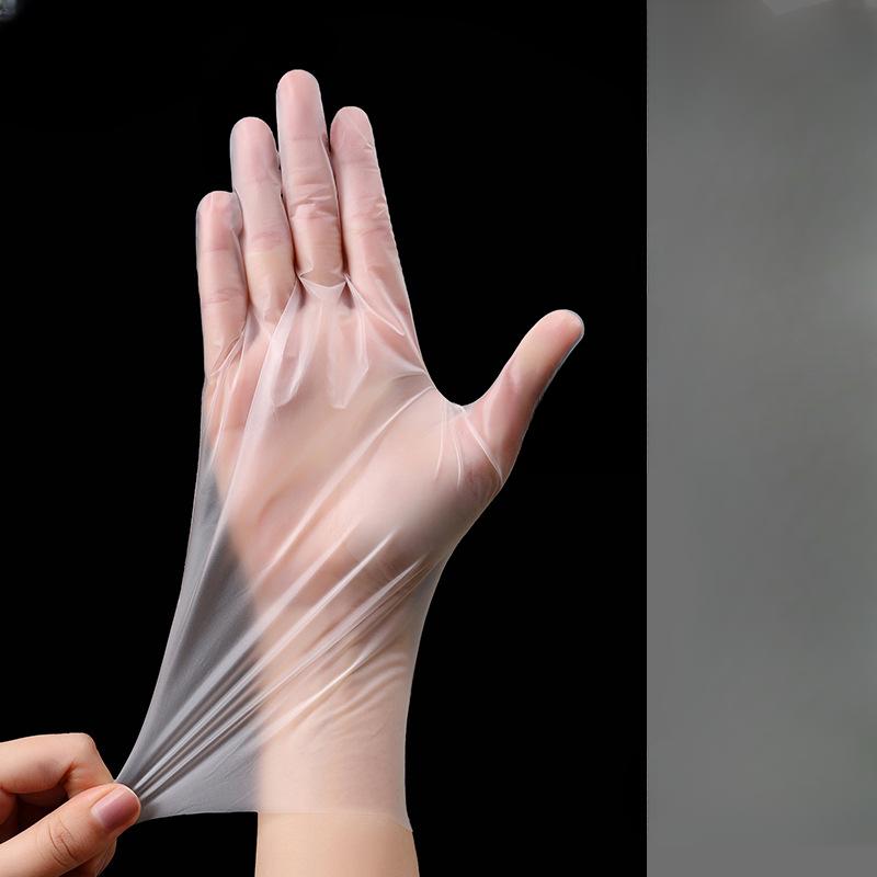 

Одноразовые перчатки TPE, утолщенный, прочный, ПВХ, пищевой латекс, резиновая резина, бытовое питание, кухня, выпечка, 100 шт. L/100pcs