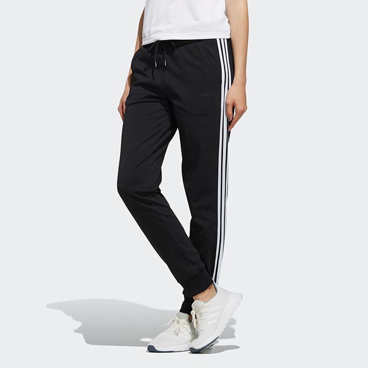 Adidas Neo Tapered Fit Joggers Women Bottoms Black FK9965