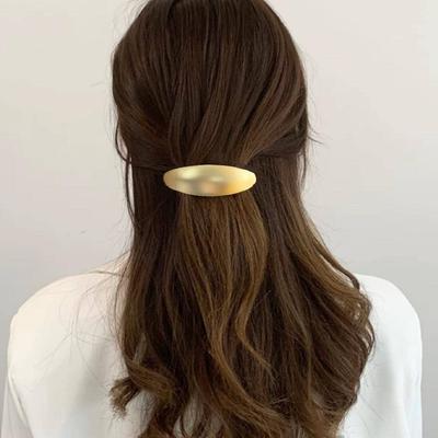 1 buc Femei Oval Decorativ Clamă Franceză la Modă pentru Viața de Zi cu Zi Clame de Păr Casual Accesorii de Păr pentru Femei Clame cu Gheare
