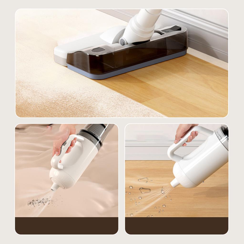 Portable wireless car vacuum cleaner household handheld small large suction strong suction mite suction mopping vacuum cleaner