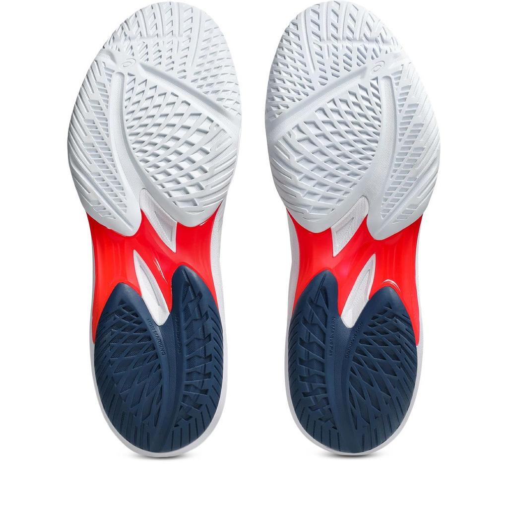 ASICS SKY ELITE FF 3 Volleyball Shoes Size 104 2E (1051A080), Men's, (White/Mako Blue), 31.0 cm,