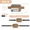 TINYAT Small Waist Waterproof PU Leather Hip Lightweight and Perfect for and More Women's Pouch, Bag, Stylish, Work, Travel,