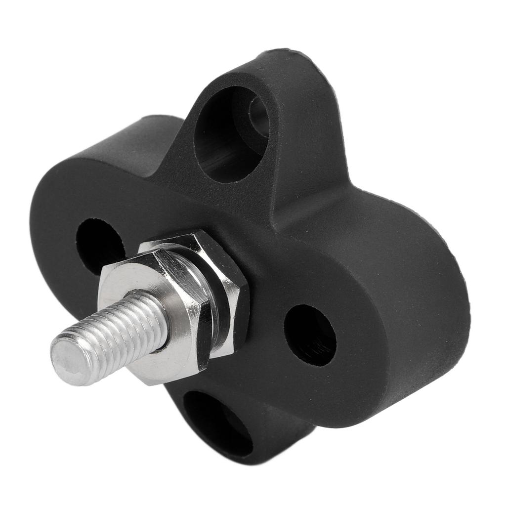 DC 48V M6 Heavy Duty Battery Power Distribution Terminal Block Junction Post for Car Marine Trailer RV BoatBlack