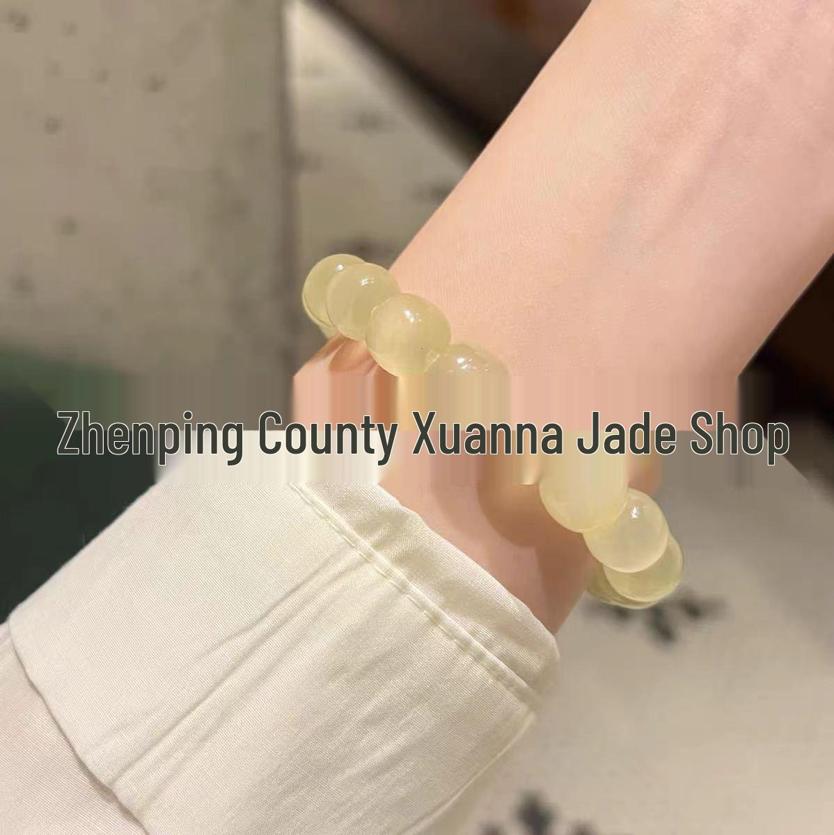 

Сине-белый браслет из кошачьего глаза из нефрита: Девичий стиль, Высокая ледяная прозрачность, Настоящий афганский браслет ханьфу.