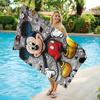 One Mickey Beach Towel Made of Quick-Drying Soft Microfiber, Ideal for Travel, Beach Outings, Pool Days, And Camping, Perfect