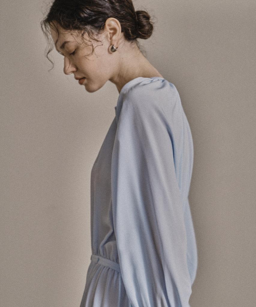 Kkeulle Mystic Dress_Blue Gray