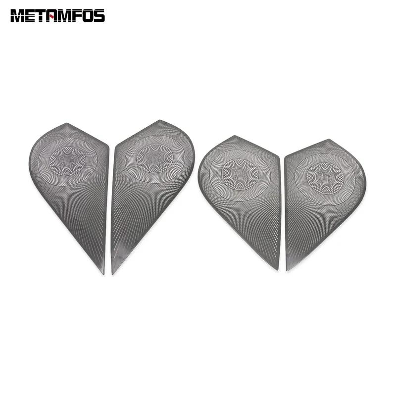 For Honda Accord Sedan 2024 2025 Stainless Steel Car Door Loudspeaker Sound Audio Speaker Cover Trim Interior Accessories