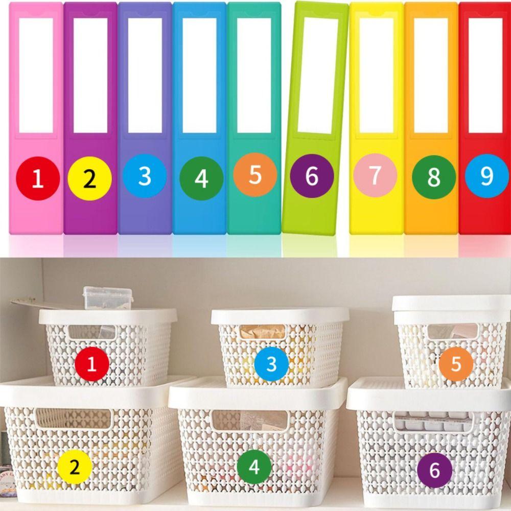 100Sheets 1-100 Labels Number Stickers Nail Polish Color Sorting Stickers  Lipstick Color