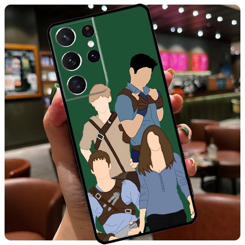 Movie series The Maze Runner Silicone Case For Samsung Galaxy S23 S22 Ultra S21 S20 FE S8 S9 S10 Plus Note 20 Ultra Cover