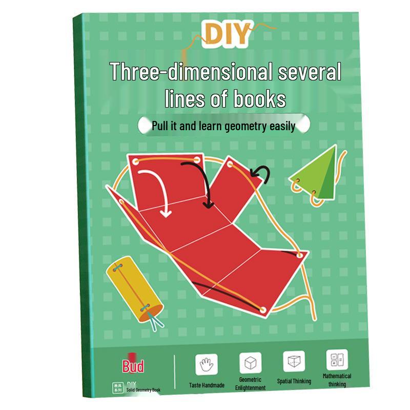 

Книга 3D-геометрии: Детская модель для самостоятельной сборки и инструмент для изучения математики