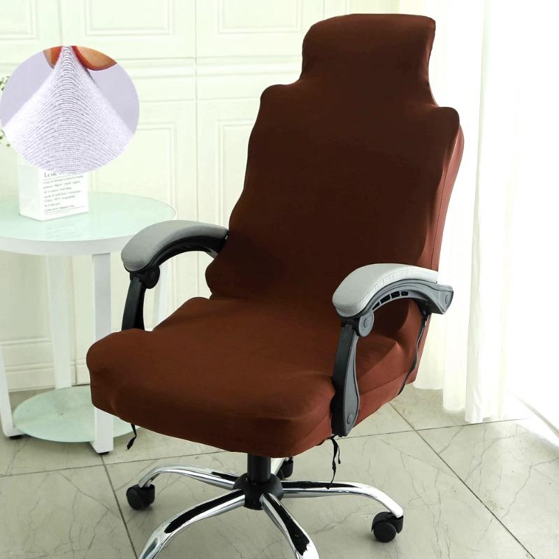 Office Chair Cover Rolling Desk Chair Cover Stretch Washable Computer Chair Slipcover Swivel  Armchair Computer Boss