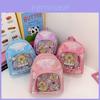 Adorable Cartoon Bear Backpack For Boys And Girls Breathable Pu Material Perfect For Kindergarten