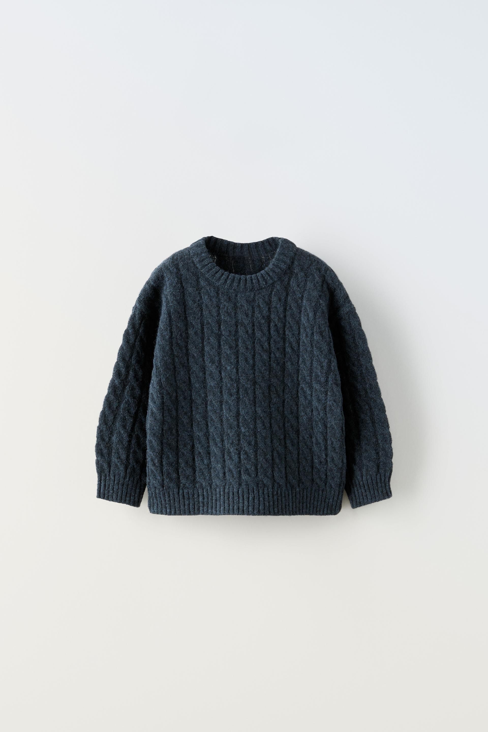 

СВИТЕР КАБЕЛЬНОЙ ТРИКОТАЖИ