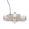 ZJMFSS 2S0 Low Flow Start Flow Switch with Normally Open Circuit and 2 Point Quick Connector for Pure Water and Fast Response