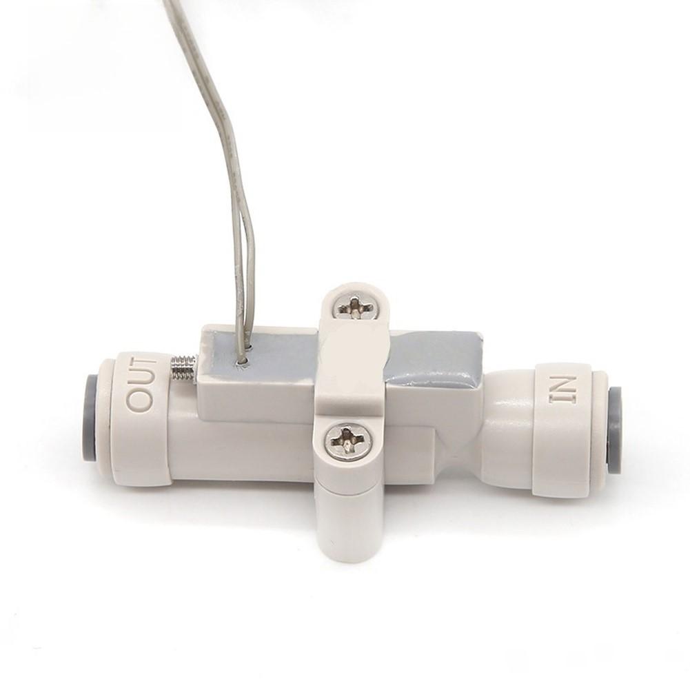 ZJMFSS 2S0 Low Flow Start Flow Switch with Normally Open Circuit and 2 Point Quick Connector for Pure Water and Fast Response