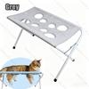 Pet Grooming Rack Pet Bath Stand Mesh Bathing Station Foldable Metal Structure With Surface & Strap For Pet Washing Maintenance