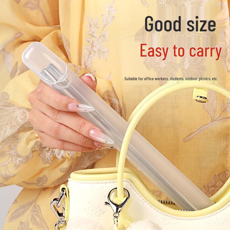 Tangzong Premium 316L Stainless Steel Chopsticks with Travel Case