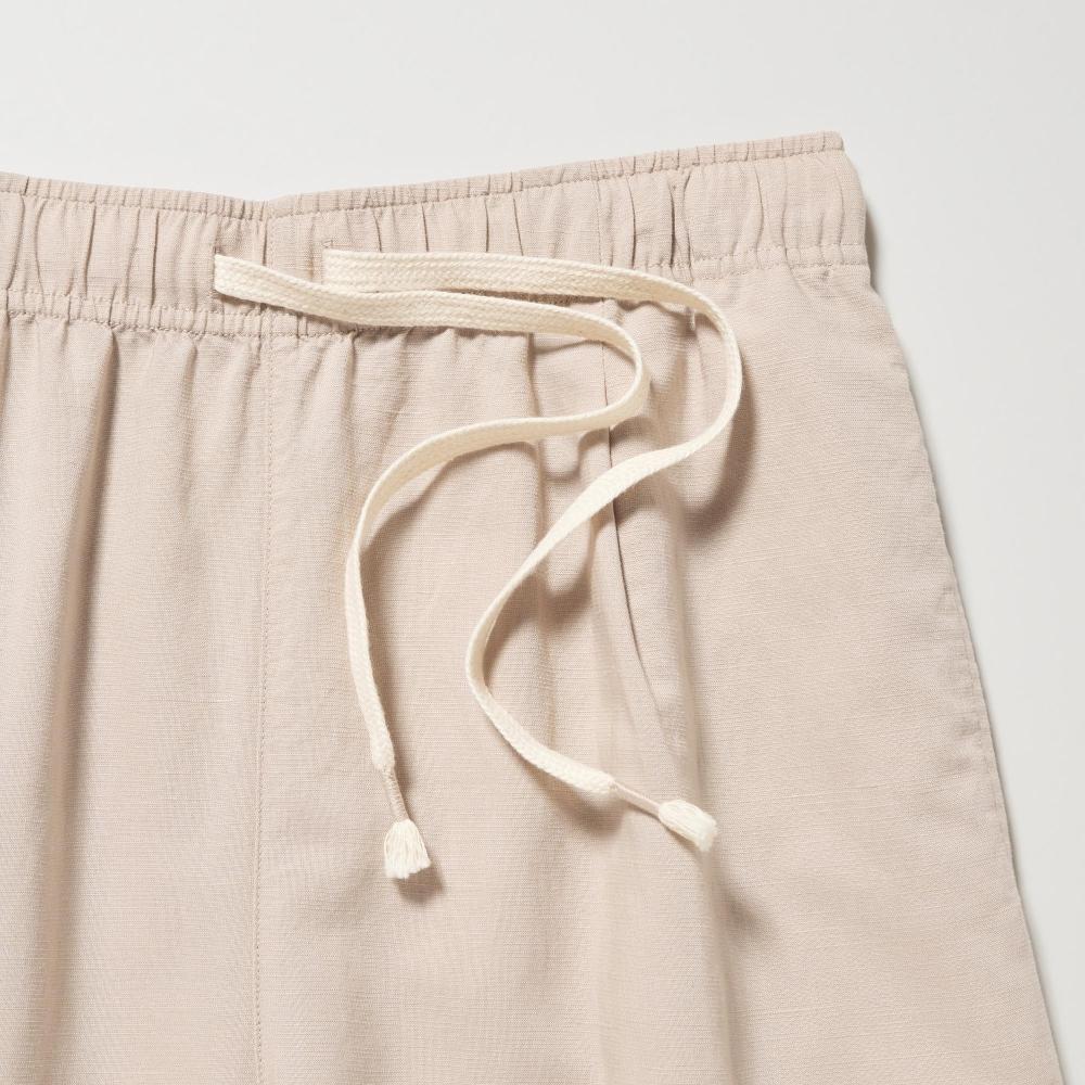 Uniqlo JAPAN bequeme Hose aus Leinenmischung