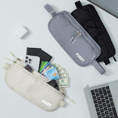 Marsupio unisex pieghevole traspirante in tela antifurto per viaggi e ciclismo