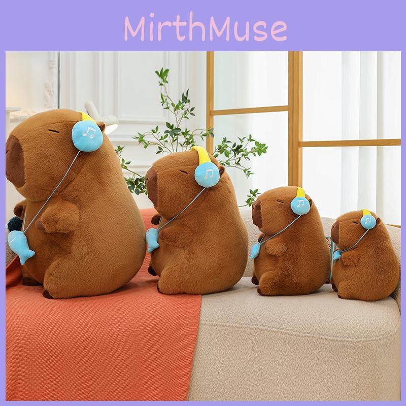 Entzückendes Magisches Capybara Plüschtier mit Kopfhörern Perfekt für Kinder Halloween-Geschenk