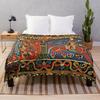 Medieval Knight Horseback Blanket Home Decoration Blanket Flannel Blanket
