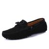 Brand Big Size Cow Suede Genuine Leather Men Flats 2022 New Men Casual Shoes High Quality Men Loafers Moccasin Driving Shoes