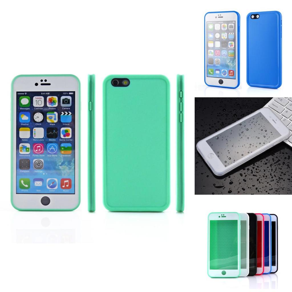 Apple Iphone Waterresistant Cover With Fingerprint Scanner And Stylish Flip Design