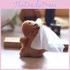 Wedding Capybara Cute With Rose Mesh Headwear Plush Fill Toy Pendant Keychain