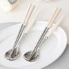 Kamomekitchen Pastel Cutlery Set In 4 Colors