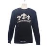 CHROME HEARTS S Long-sleeved T-shirt Black Cotton Mens