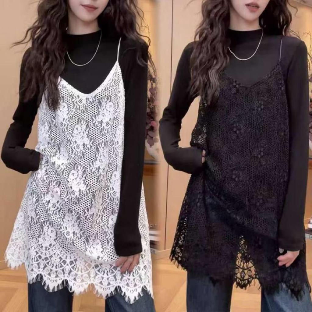 2026 Chic Temperament Lace Camisole Dress - Elegant Casual Versatile Women's Style