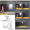 Intelligent Light Control Solar Lamp,Polycrystalline Panel,Auto-Charging by Day Auto-On at Night,PIR Motion Sensor with 3 Modes