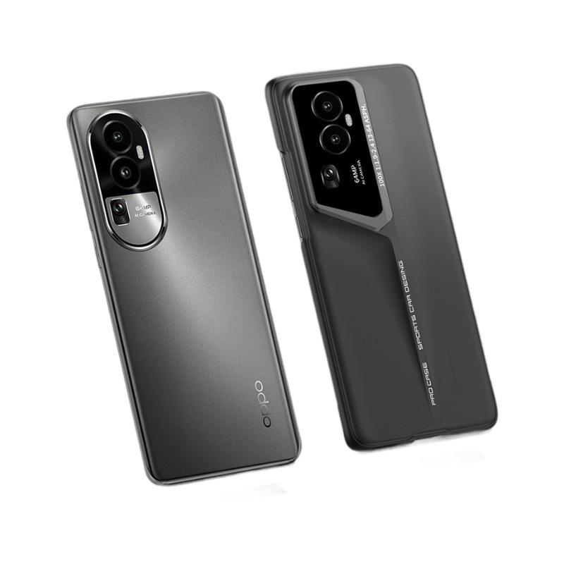 New OPPOReno11Pro mobile phone case metal lens all-inclusive matte Reno11 anti-drop protective case