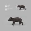 Simulation Livestock Mammal Model Toy Piglet Doll Static Home Ornament Animal Model