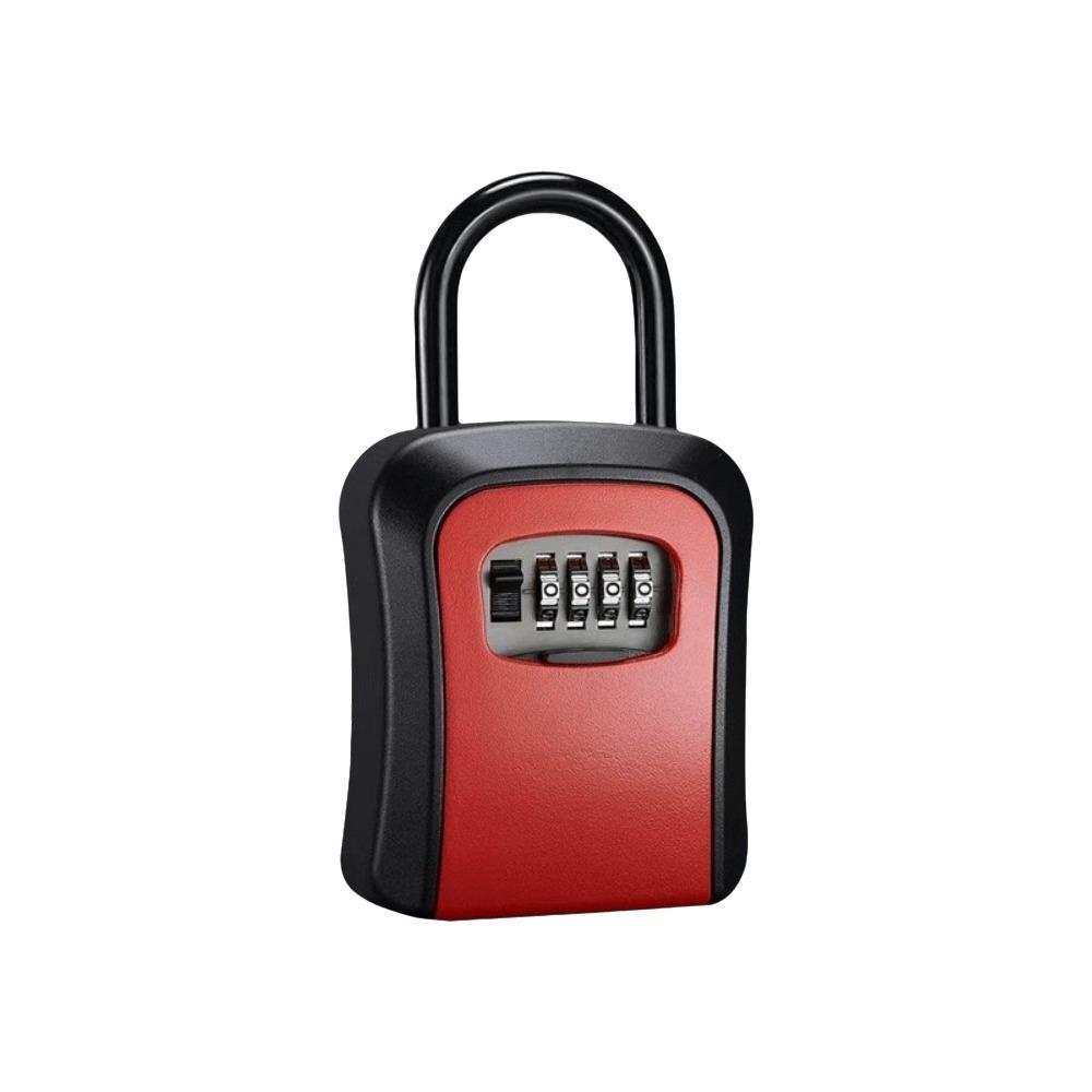 4 Digit Combination Combination Key Storage Box Weatherproof Key Cabinet  School Security