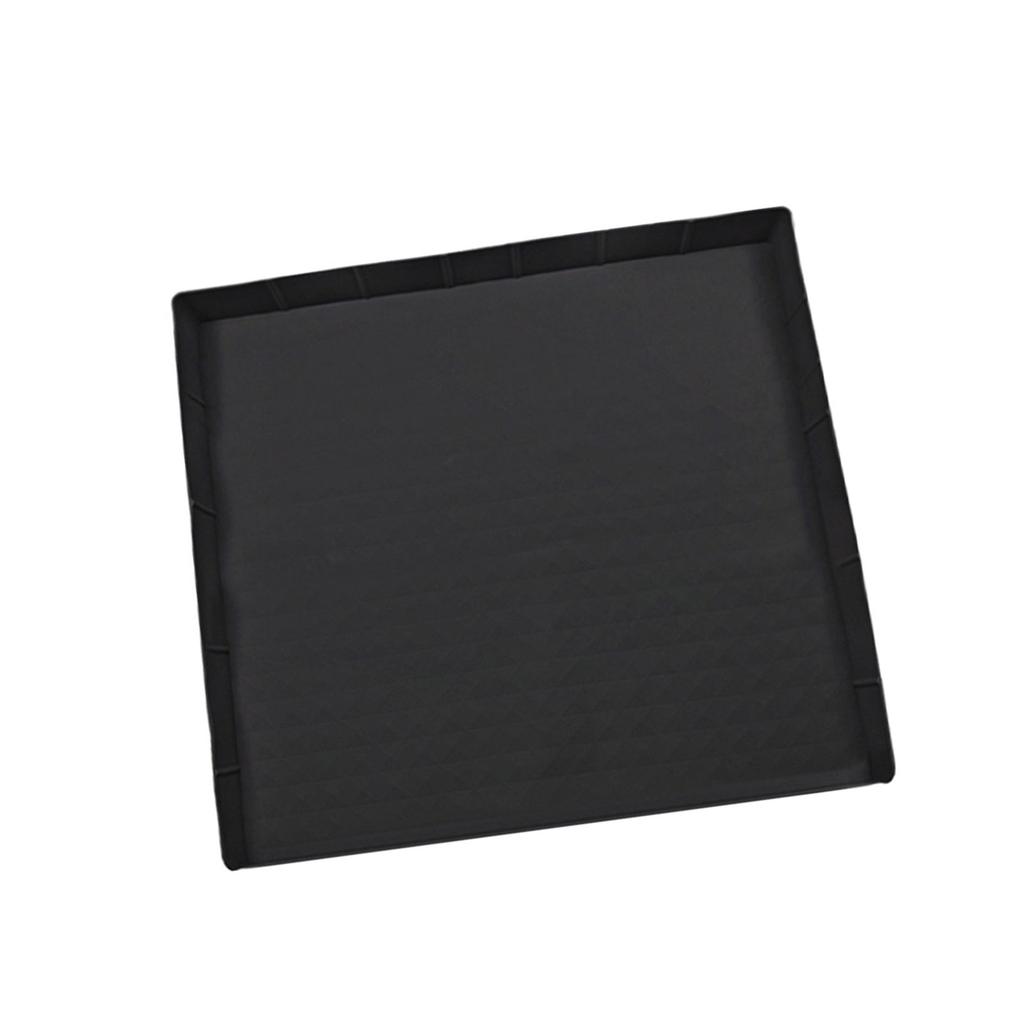 23.62x23.62in Silicone Drip Pan Easy To Clean Waterproof Refrigerator Floor Protector Mat Suitable for Small Fridge Use