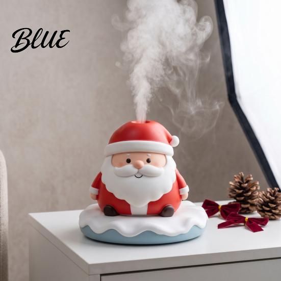Christmas Table Decoration Office Desktop Cool Mist Humidifier Mini Santa Claus Resin Compact Humidifier