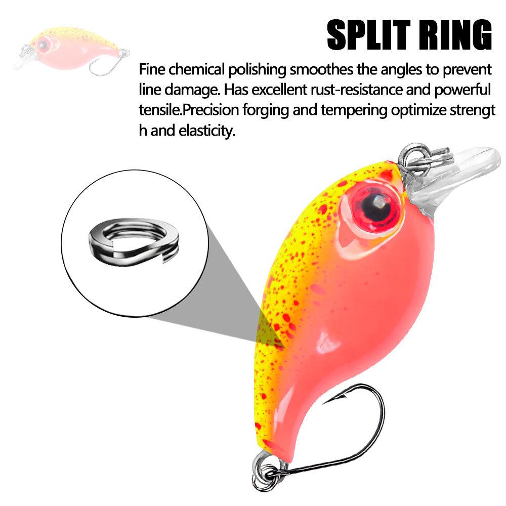 Leurre Flottant Fat Rock Fishing LINGYUE - Micro Appât Bionique pour Lancers Longs