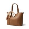 Genuine Leather Women's Bag 2025 New Fashion High-end Tote Handbag Commuter Women's Bag Ladies Single Shoulder Crossbody Bag