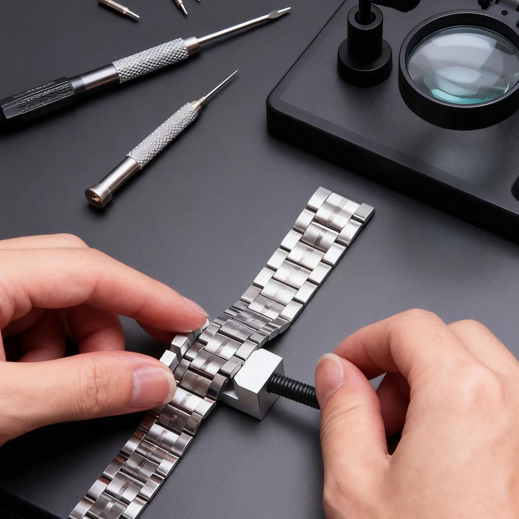 Adjustable Watch Tool Suitable for Apple Samsung Watch Adjustable Disassembly Kit Metal Strap Bracelet Connection Repair Tool