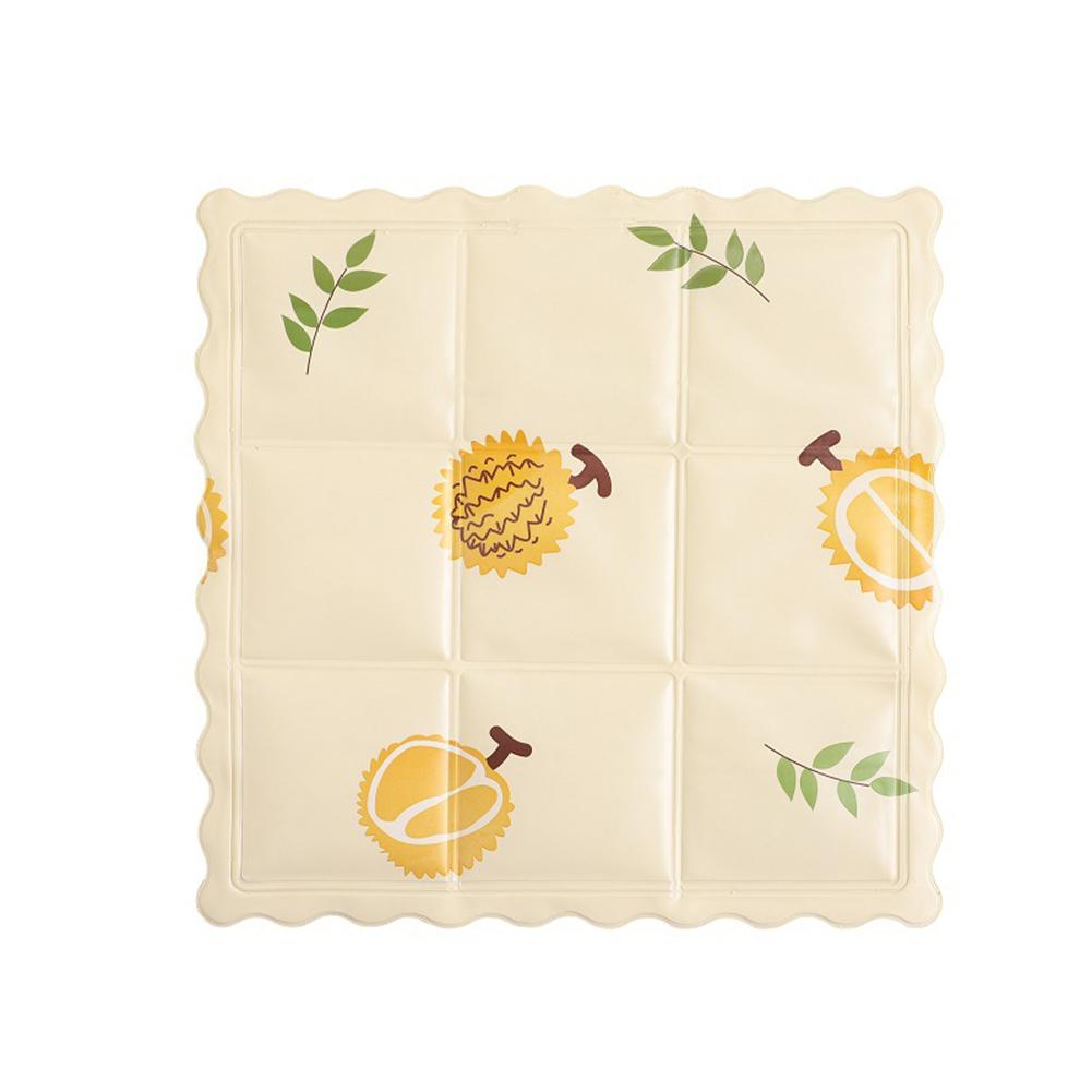 Cartoon Print Cooling Ice Pad Seat Cover Cushion Summer Cool Mat For Bedroom Living Room