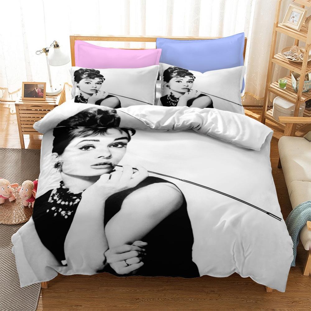Actress Series Bedding Three-Piece Home Textile Kit