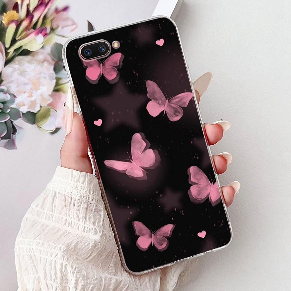 For OPPO A3S Case CPH1803 Soft Slim Fundas Cute Cartoon Cover For Oppo A5 AX5 CPH1809 OppoA3s Phone Cases Oppo A3 s A 3s Coque